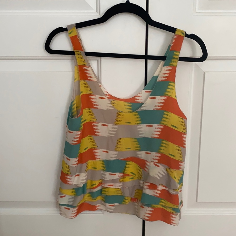 Philip Lim Geometric tiered-tank